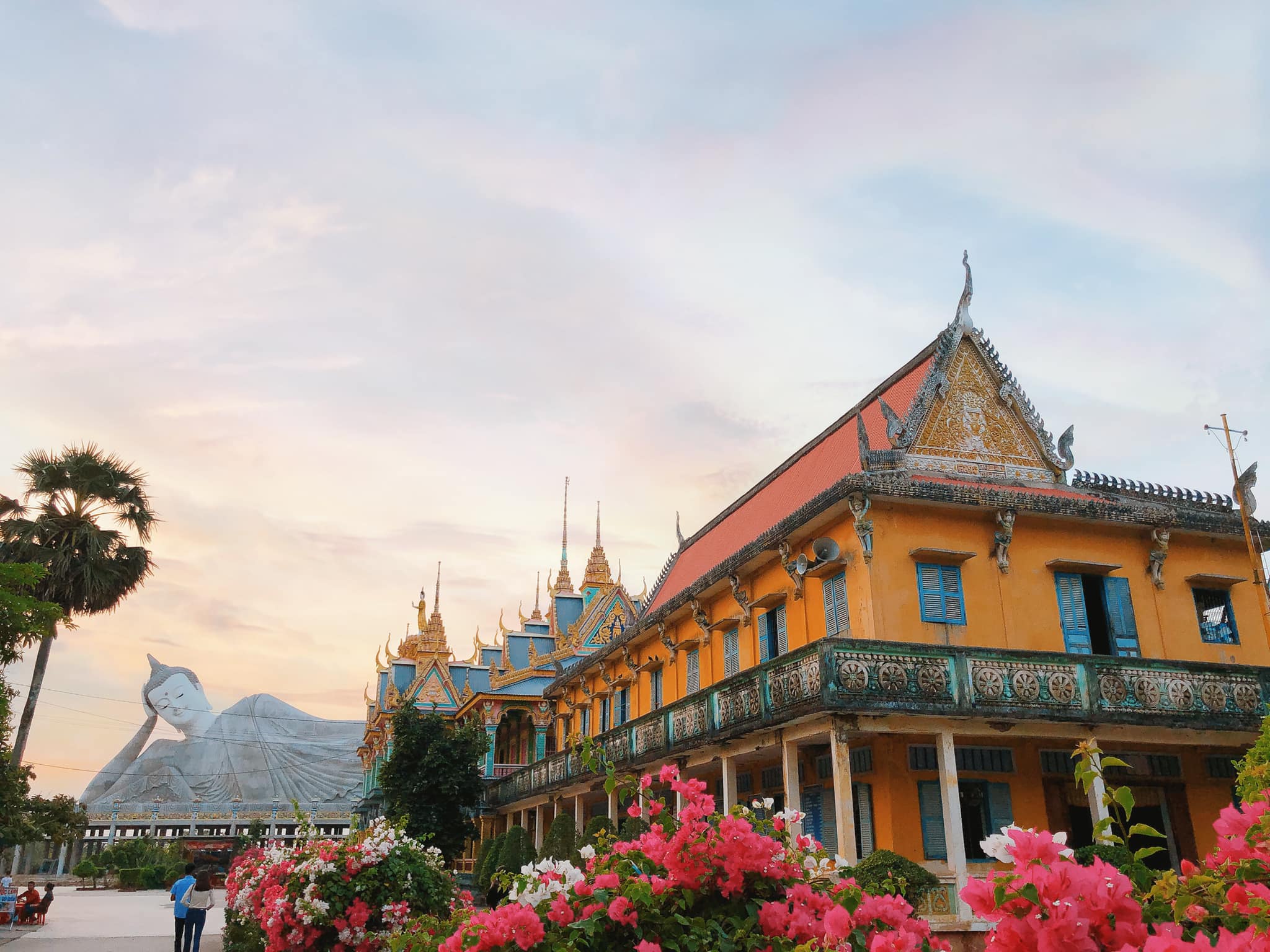 Chùa Som Rong – Ngôi chùa Khmer đẹp ở Sóc Trăng
